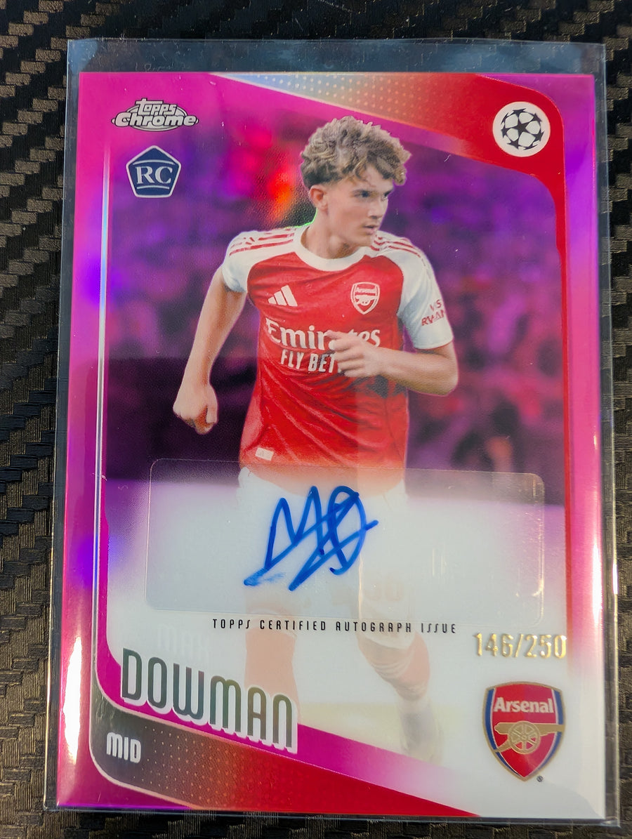 Max Dowman /250 Auto Arsenal